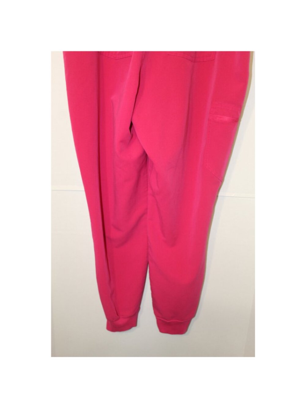 FIGS Zamora High-Waisted Jogger Scrub Pants Ultra Rose Size XL - Picture 9 of 12